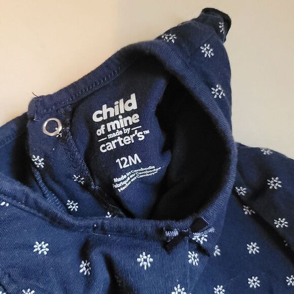 Child of Mine Blue Watermelon One Piece Dress Size 12M - Picture 3 of 3